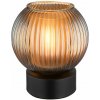 GLOBO 15638TP ZUMBA stolná lampička V170mm 1xE27 čierna, modrá