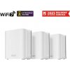 ASUS ZenWifi BD4 3-pack, WiFi7 Extendable Router, AiMesh, 2x WAN/LAN 90IG0960-MO3C40
