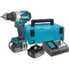 Makita Aku bezuhlíkový skrutkovač Li-ion LXT 18V, 5,0 Ah, Makpac DDF489RTJ