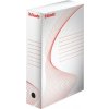 Esselte archívny box bielo červený 80 mm