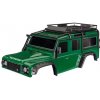 Traxxas TRX-4 Land Rover Defender karoséria zelená (bez tlačidiel)