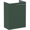 Roca Ella skrinka 43.5x24.9x59.8 cm závesná kúpeľňová skrinka pod umývadlo zelená A857779534