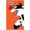 Carbotex · Detský uterák Looney Tunes - Kocúr Sylvester - 100% bavlna s gramážou 350 g/m² - 30 x 50 cm