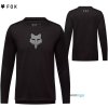 Fox Yth Ranger LS jersey dres, čierna, YM