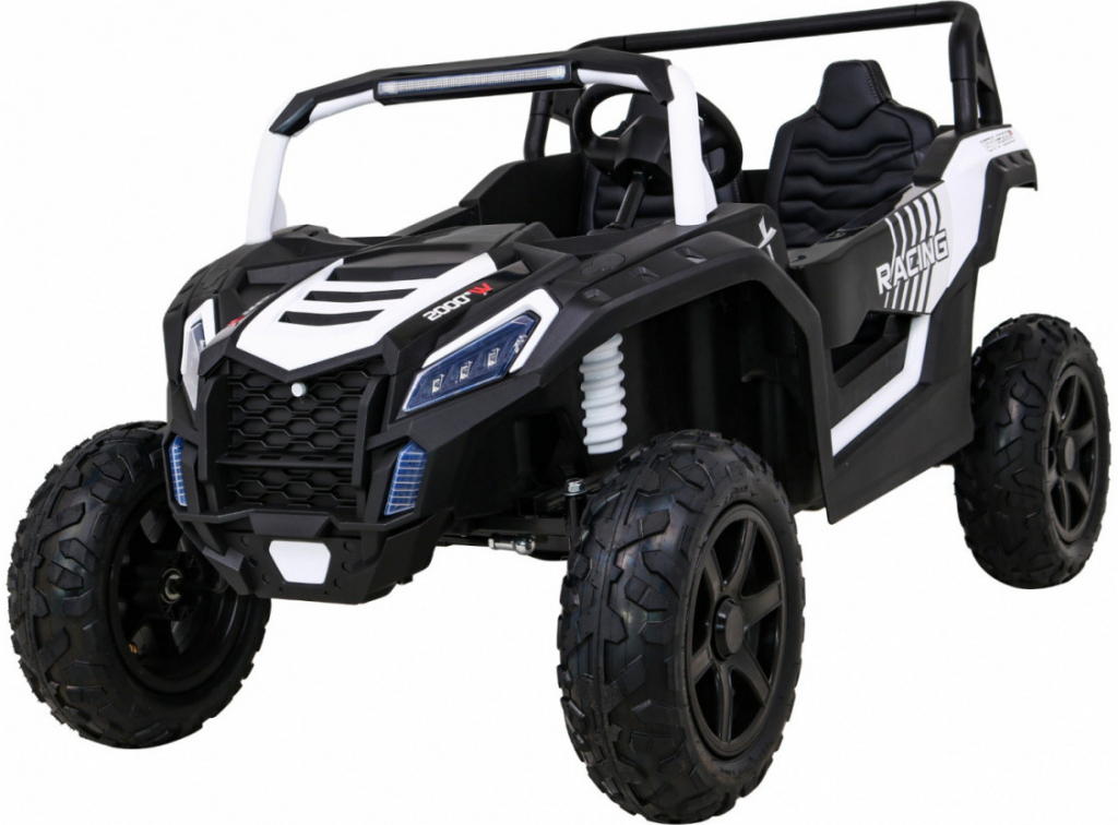 Ramiz Elektrické autíčko Bugina ATV Strong Racing 4x4 Buggy 180 W 24V 24V14Ah biela