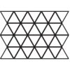 SUPREME EVO Pure Statuario Mosaico Triangoli 34x26cm Lux Rett. hr. 8,5mm
