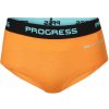 PROGRESS Dámske merino nohavičky MA KLHZ 125 Oranžová Čierna Tyrkysová