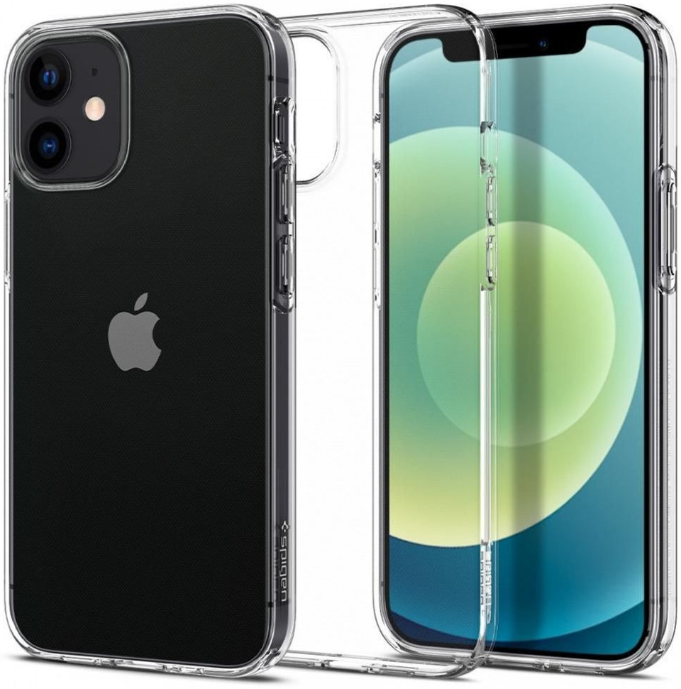 Púzdro Spigen Liquid Crystal na mobil, iPhone 12 Mini