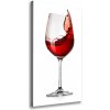 Vertikálny foto obraz na plátne Červené víno 50x100 cm