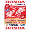 Nálepky moto Honda 5 (Sada nálepiek)