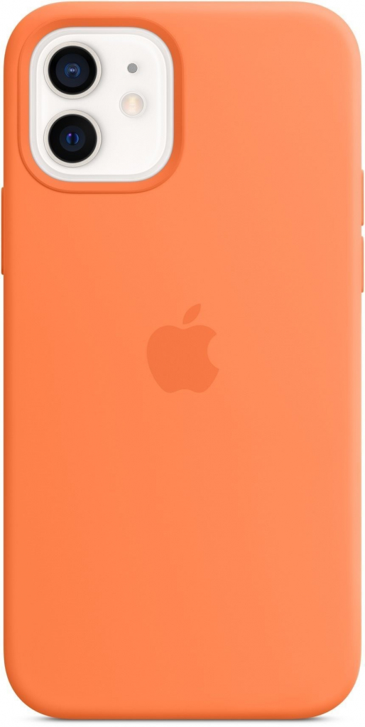 Apple iPhone 12 mini Silicone Case with MagSafe, kumquat MHKN3ZM/A
