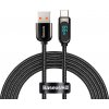 Baseus CASX020101 USB-A (M) - USB-C (M), 2m, černý