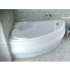 BESCO - Asymetrická vaňa FINEZJA NOVA - Nožičky k vani - S nožičkami, Rozmer vane - 140 × 95 cm, Spôsob prevedenia - Ľavé VANFINN140L+OLVPINOZ