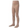 Detské pančuchy z merino vlnou BEIGE (hnedá) 128/134 cm