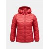 Peak Performance W Helium Down Hood Jacket červená
