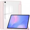 PROTEMIO 107620 CRYSTAL Zaklápacie puzdro Samsung Galaxy Tab S10 FE+ svetloružové