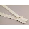 Deliteľný kostený zips - dĺžka (30 - 95 cm) - rôzne farby 65 cm Režné svetlá