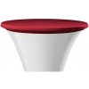 Elastický poťah (čiapka) SANTO na dosku stola Ø 80-85 cm, bordó, 210 g/m² _022892