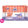 Bella Panda vlhčené utierky 6 x 64 ks