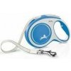 Vodítko FLEXI Comfort L opasok 8m/50kg modrá NEW