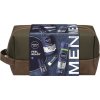 NIVEA Men Protect Roll-on 50 ml + gél na holenie 200 ml + balzam po holení 100 ml + balzam na pery 4,8 g + kozmetická taška Darčekové balenie