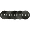 CFSHOP Olympijské bumper kotúče 150kg sada