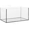 AKVÁRIUM LEPENÉ 50X25X30 CM OBSAH:37LITROV SKLO:4MM