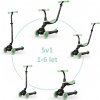 QPLAY Kolobežka / odrážadlo Sema Evo s LED svetlami Jade Green, vek 1 - 6 rokov, do 50 kg