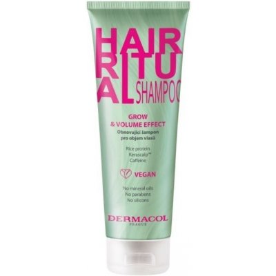 Dermacol Hair Ritual šampón pre objem vlasov 250 ml, šampón