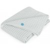 CEBA Waffle Line Svetlo šedá detská deka