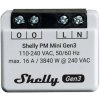 Shelly Shelly PM Mini Gen3 Spínacia a meracie aktor Wi-Fi, Bluetooth; Shelly_PM_Mini_G3