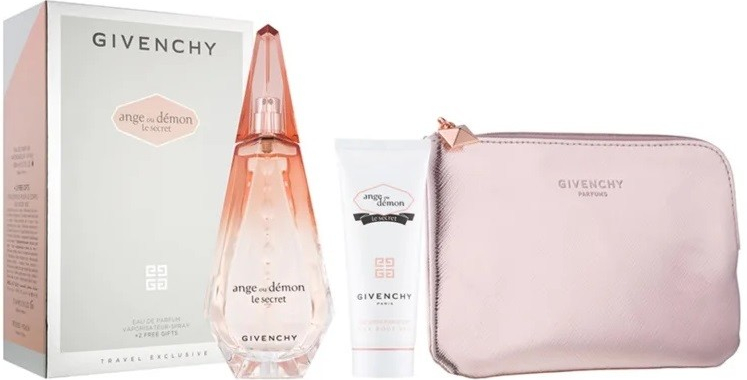 Givenchy Ange ou Demon Le Secret EDP 100 ml + telové mlieko 75 ml + kozmetická taška darčeková sada