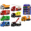 Mikro trading Auto nákladní kov 10cm 1:55 zpětný chod 8druhů v krabičce 24ks v DBX