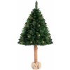 AmeliaHome Umelý vianočný stromček na kmeni MIA zelený, veľkosť 150