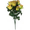 Ruže kytica žltá 