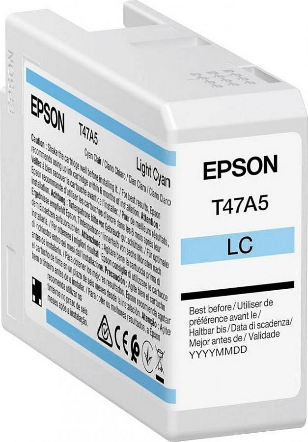 Epson T47A5 Light Cyan - originálny