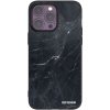 Picasee silikónový čierny obal pre Apple iPhone 14 Pro Max - Black marble