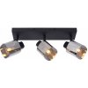 Lucide 17999/03/30 ALION stropné bodové svietidlo 3xE14 - čierna, dymové sklo