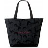 Dámska shopper taška Frida Kahlo 31 L - čierna