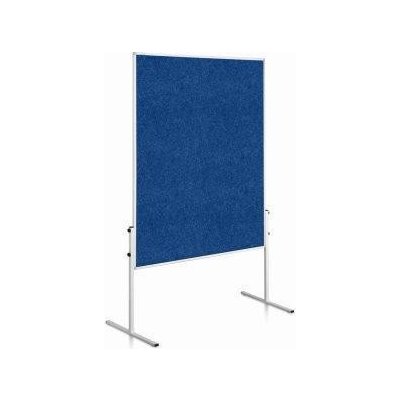 LEGAMASTER Moderačná tabuľa plstená 150x120 cm ECONOMY modrá neskl.