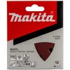 MAKITA P-33308 Brúsny papier K-150 / 94x94x94mm (6 otvorov, na kov, drevo ) (v balení: 10ks) - MAKITA P-33308