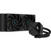 DEEPCOOL vodní chladič LS520S Zero Dark / 2x120 mm fan / Intel i AMD / komplet černý R-LS520-BKNNMM-G-1