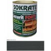 Sokrates Lazurit Forte tenkovrstvová olejová lazúra Šedá antracit 4 kg