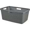 Curver Kôš Curver® JUTE, 46L, sivý 39x59x26 cm, na bielizeň, prádlo