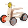 MamaToyz drevené autíčko chodítko Ambulance 47 x 25 x 34 cm, prírodná MamaToyz