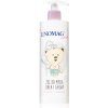 Linomag Emolienty Shampoo & Shower Gel sprchový gél a šampón 2 v 1 pre deti od narodenia 400 ml
