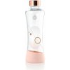 Equa Equa, Sklenená fľaša SQUEEZE, 550 ml - Metallic Rose Gold