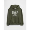 GAP Detská mikina s logom Athletic Zelená XS