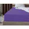 Textilomanie Jersey plachta tmavofialová 180 x 200 cm
