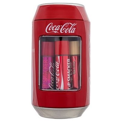 Lip Smacker Coca-Cola Can Collection : balzám na rty 6 x 4 g + plechová krabička